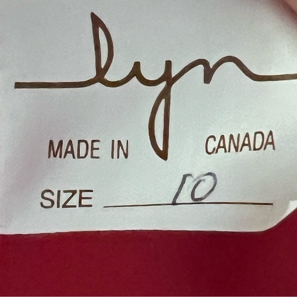 Carl W. Herrmann Pittsburgh Lyn Vintage Red Leather Cinch Waist Coat Women’s 10 - Picture 17 of 17